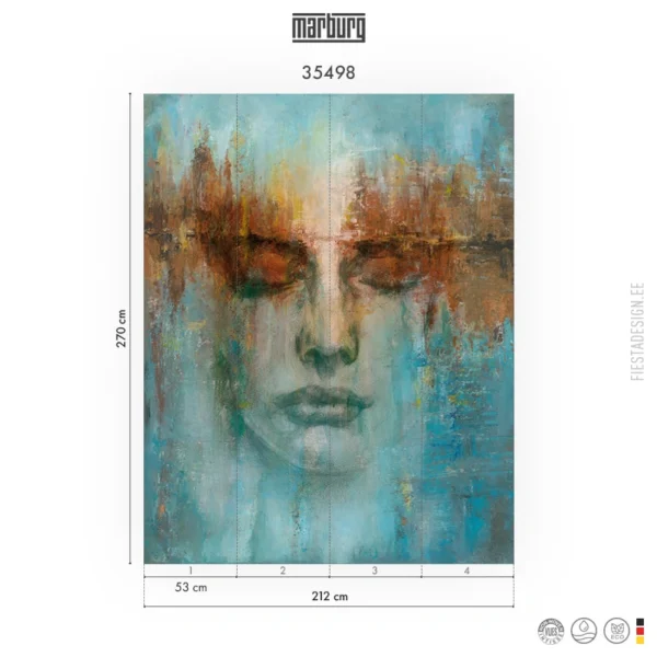 Tapeet Marburg Smart Art 35498 The Face Delia