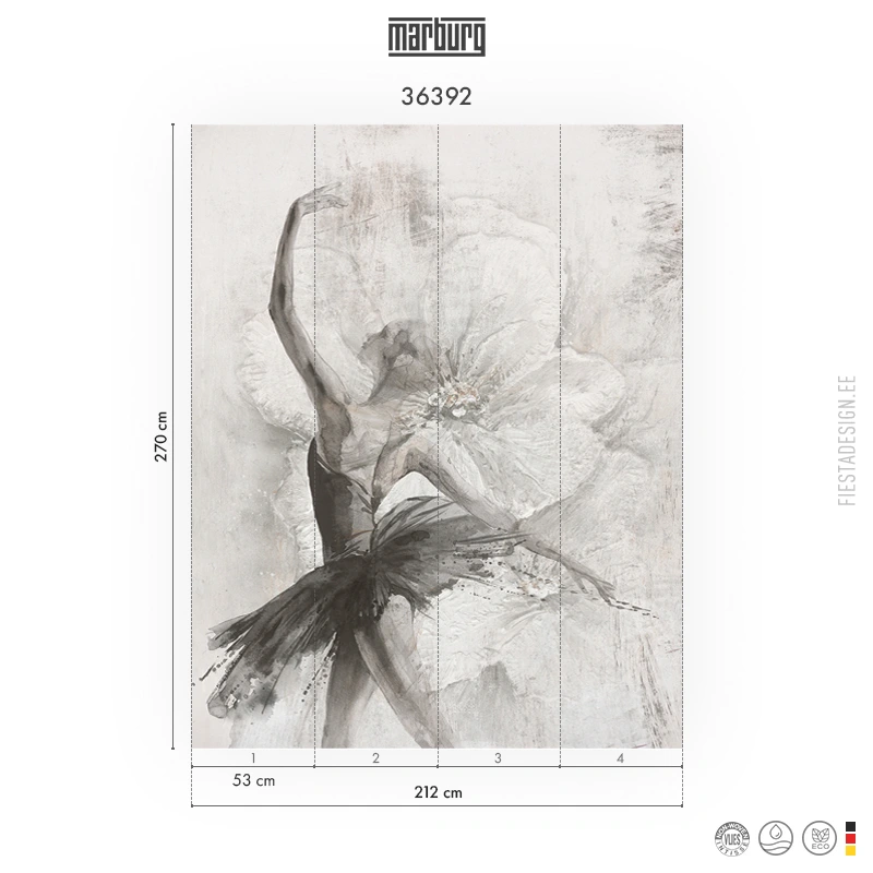 Обои Marburg Smart Art 36392 Ballerina Amelia