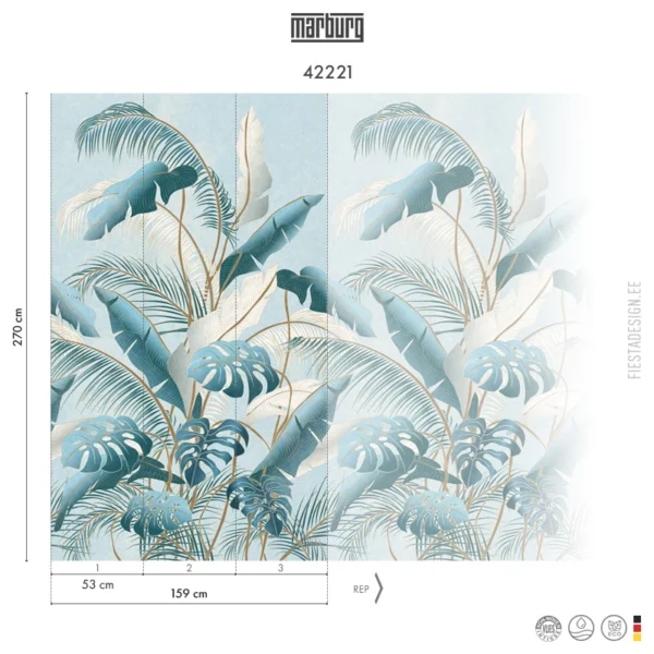 Tapeet Marburg Smart Art 42221 Glamorous Jungle