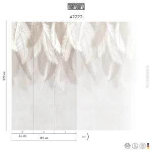 Tapeet Marburg Smart Art 42222 Feather by Feather