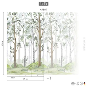 Обои Marburg Smart Art 45869 Fairytale Forest