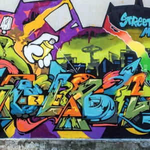 Tapeet Marburg Smart Art 46604 Graffiti Cleo