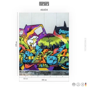 Tapeet Marburg Smart Art 46604 Graffiti Cleo