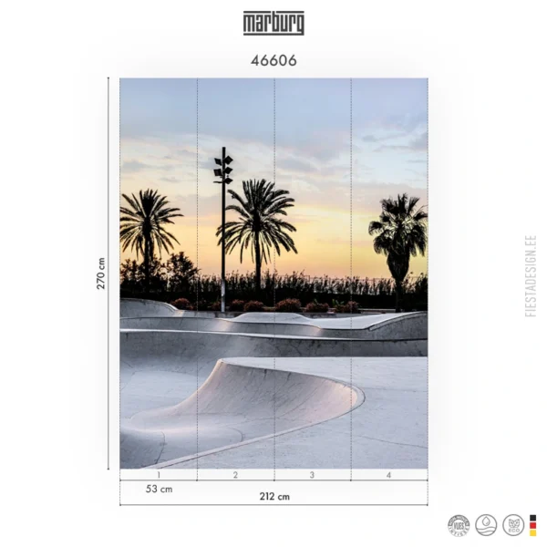 Обои Marburg Smart Art 46606 Pump Track