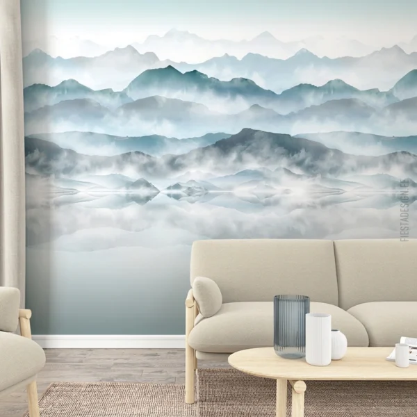 Обои Marburg Smart Art 47224 Foggy Mountains