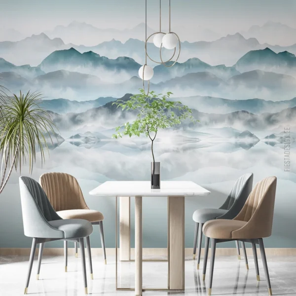 Обои Marburg Smart Art 47224 Foggy Mountains