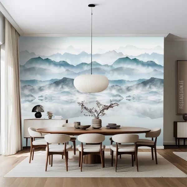 Обои Marburg Smart Art 47224 Foggy Mountains
