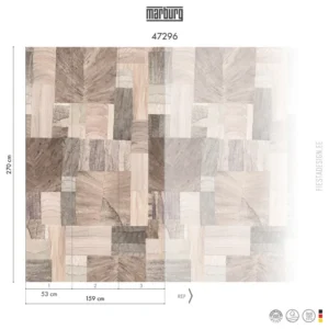 Обои Marburg Smart Art 47296 Terra Patchwork