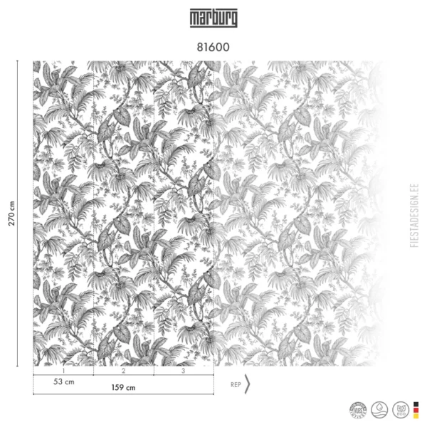 Обои Marburg Smart Art 81600 Liliane