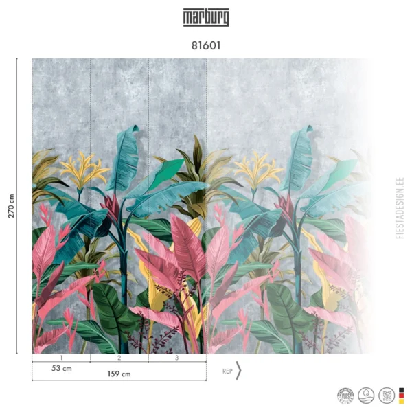 Tapeet Marburg Smart Art 81601 Malina
