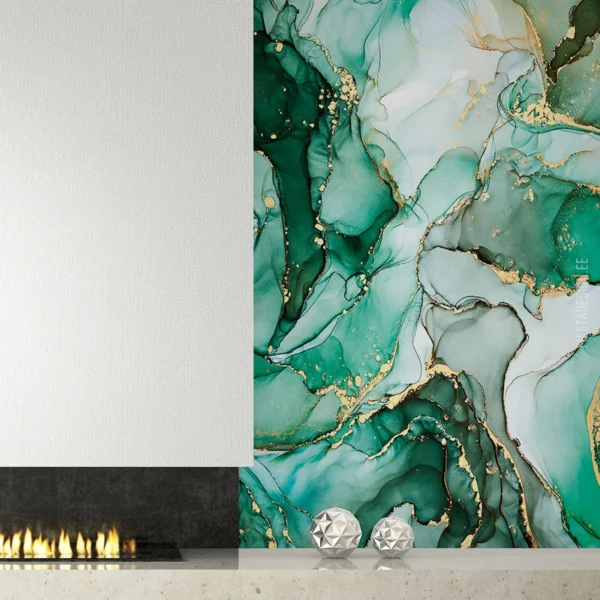 Tapeet Marburg Smart Art 81681 Marble Green