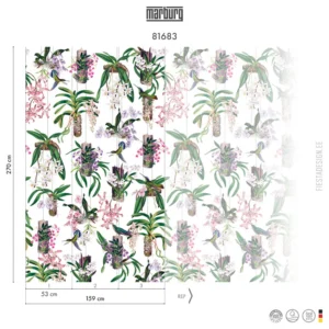 Tapeet Marburg Smart Art 81683 Orchids