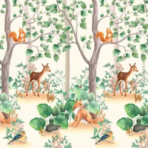 Tapeet Marburg Smart Art 94281 Woodland Friends