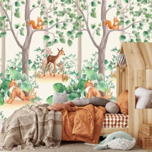 Tapeet Marburg Smart Art 94281 Woodland Friends