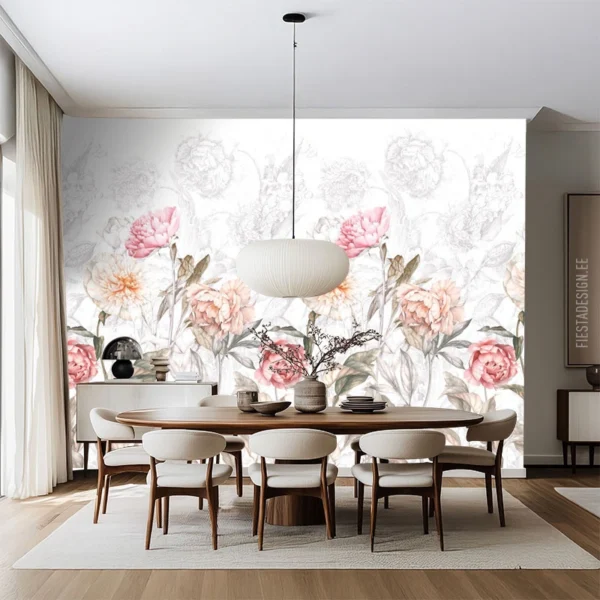 Обои Marburg Smart Art 94283 Delicate Peonies