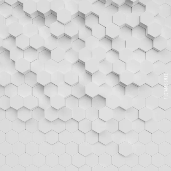 Обои Marburg Smart Art 94458 3D Hexagons