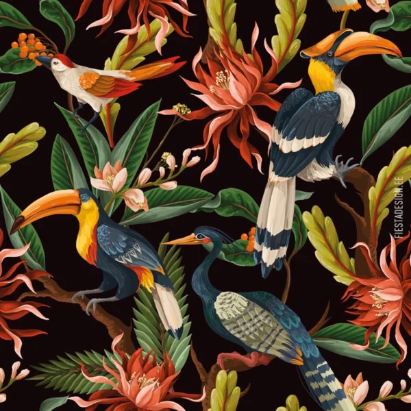 Обои Marburg Smart Art 96456 Tropical Nocturne