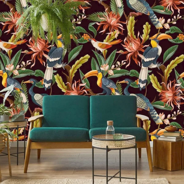 Обои Marburg Smart Art 96456 Tropical Nocturne