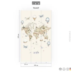 Tapeet Marburg Smart Art 96469 Discover the world