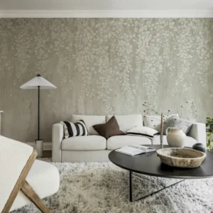 Tapeet Draped Blossoms Beige