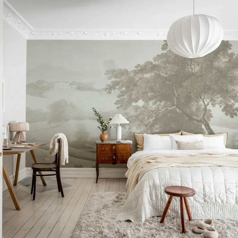 Tapeet Vintage Tree Beige
