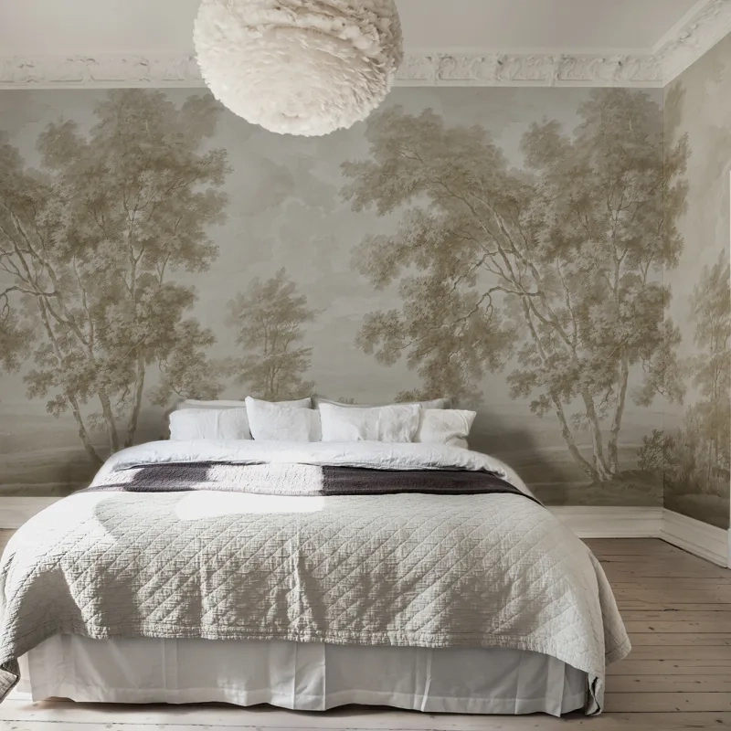 Tapeet Tree On The Hill Beige