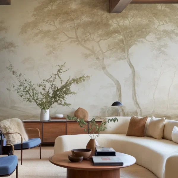 Обои The Green Forest Beige