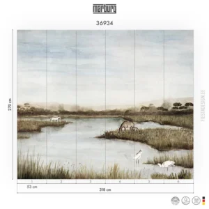 Флизелиновые обои Marburg Camargue 36934 L'esprit de la Camargue