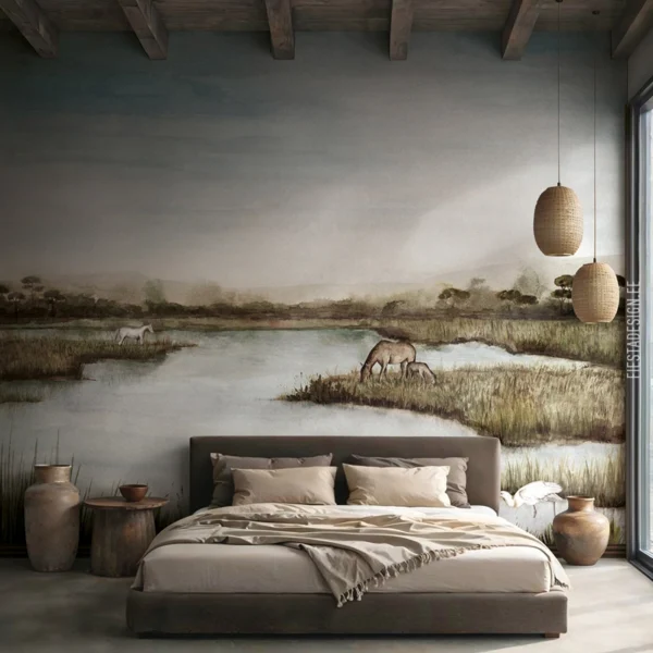 Fliistapeet Marburg Camargue 36934 L'esprit de la Camargue