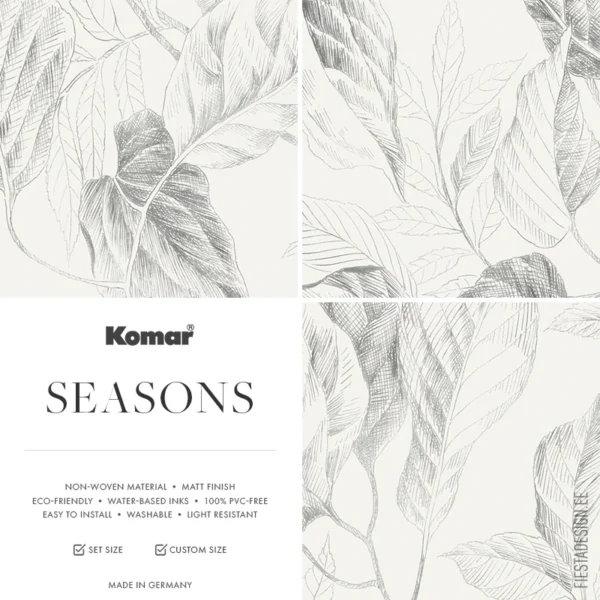 Фотообои Komar SX4-006 Jeu de Feuilles