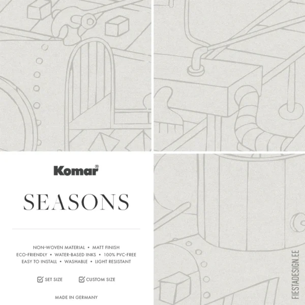 Фотообои Komar SX4-007 Doodle Factory
