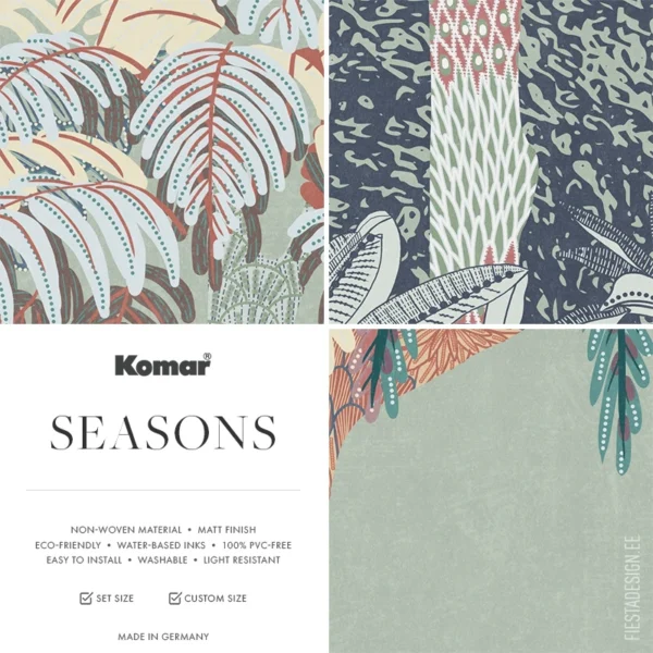 Fototapeet Komar SX8-058 Patterned Palms