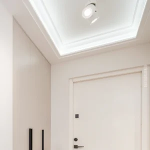 Led-профиль IL12 Wallstyl с подсветкой, потолочный карниз WT15 Wallstyl