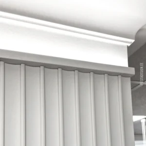 Led-профиль IL12 Wallstyll с подсветкой, потолочный карниз Z17 Arstyl, стеновая панель Dorique Arstyl
