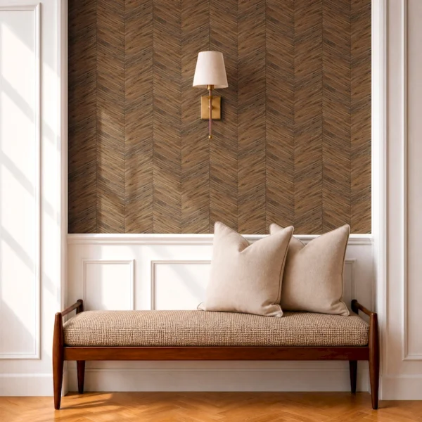 Флизелиновые обои Marburg Tide 47905 Reed chevron