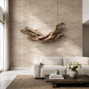 Флизелиновые обои Marburg Tide 47907 Seafoam waves