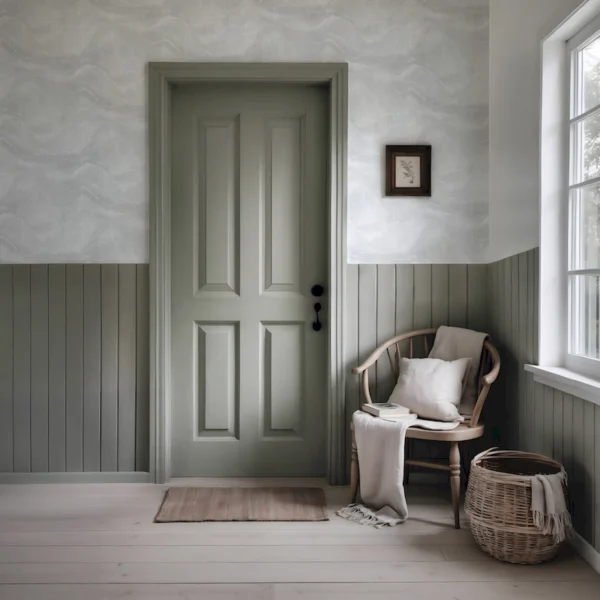 Флизелиновые обои Marburg Tide 47910 Seafoam waves