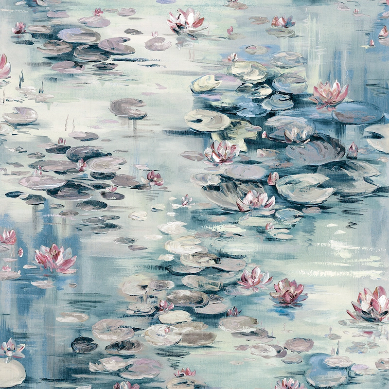 Fliistapeet Marburg Tide 47912 Water lilies