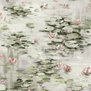 Fliistapeet Marburg Tide 47914 Water lilies