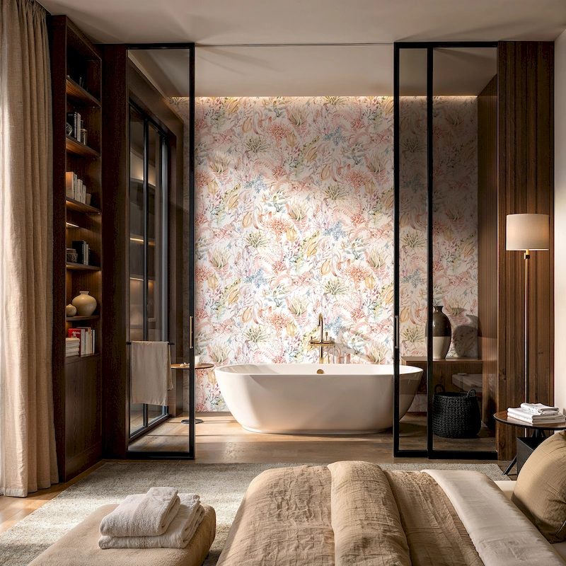 Флизелиновые обои Marburg Tide 47915 Sea garden