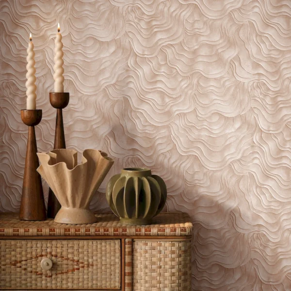 Fliistapeet Marburg Tide 47919 Pearl shells