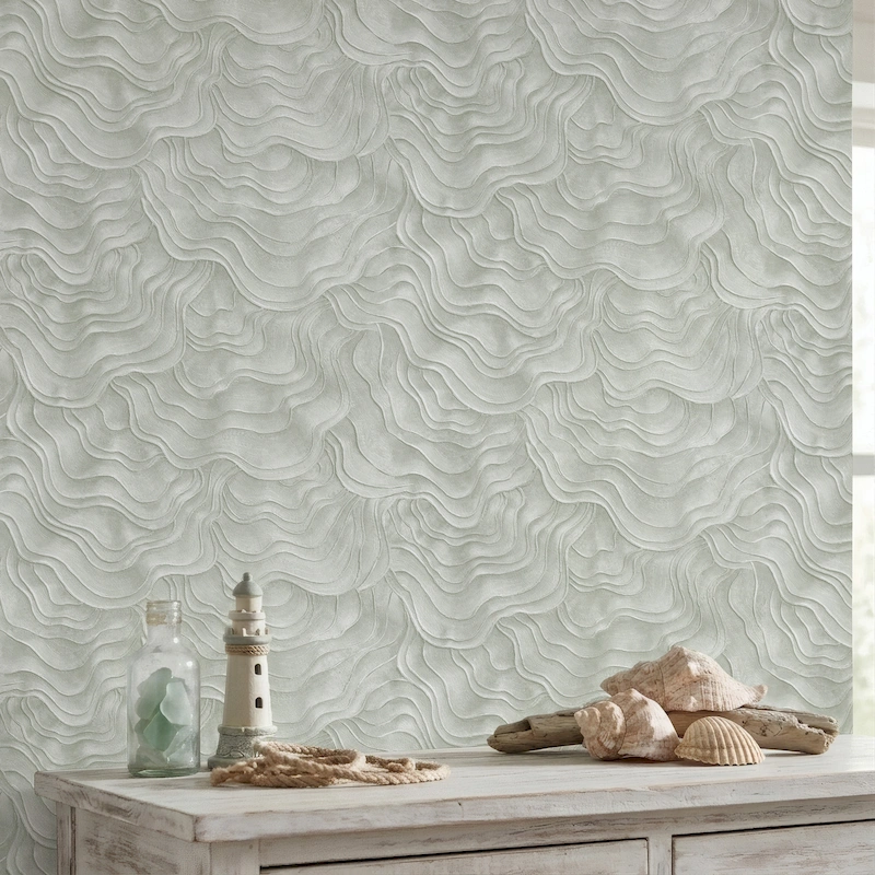 Флизелиновые обои Marburg Tide 47920 Pearl shells