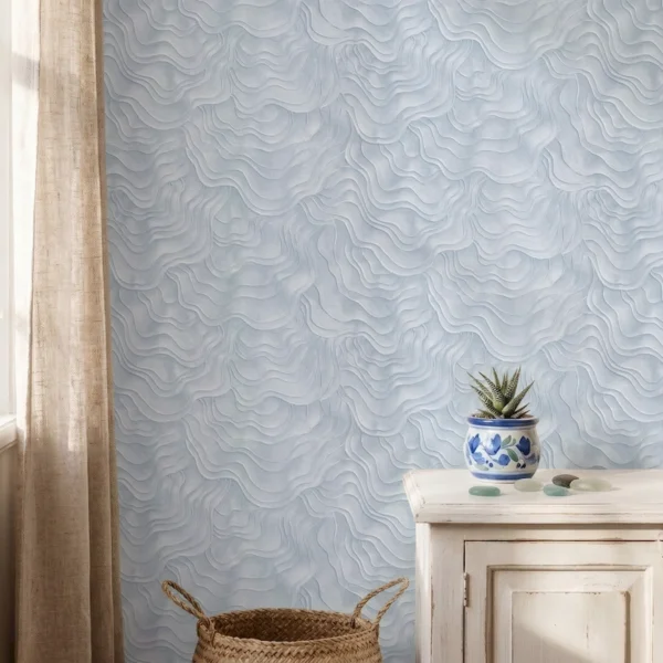 Fliistapeet Marburg Tide 47923 Pearl shells